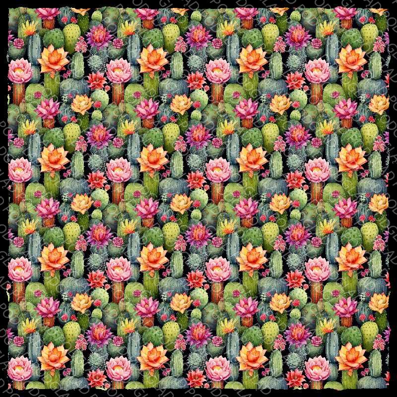 Watercolor Cactus